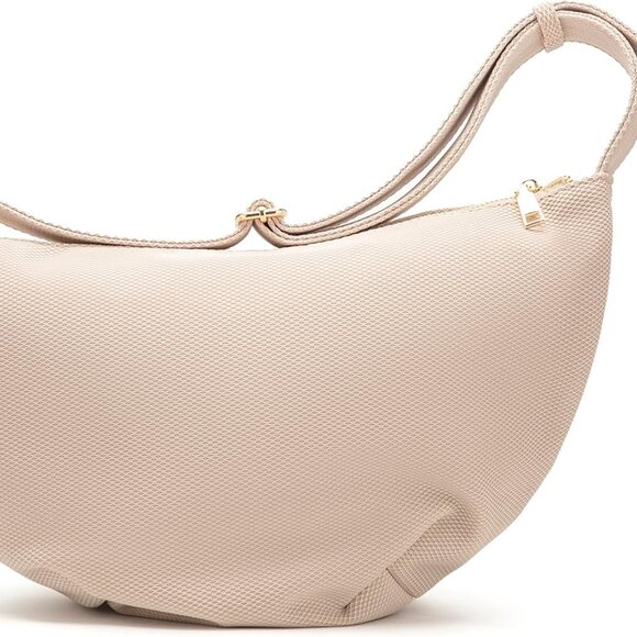 Nylon Crossbody Bag Large Capacity Unisex Travel Casual Hobo Purse - Picture 1 of 4